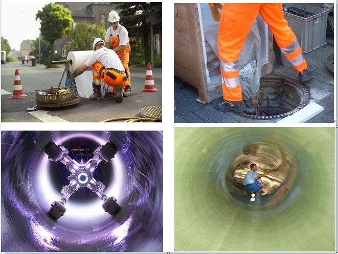 泸定管道光固化修复