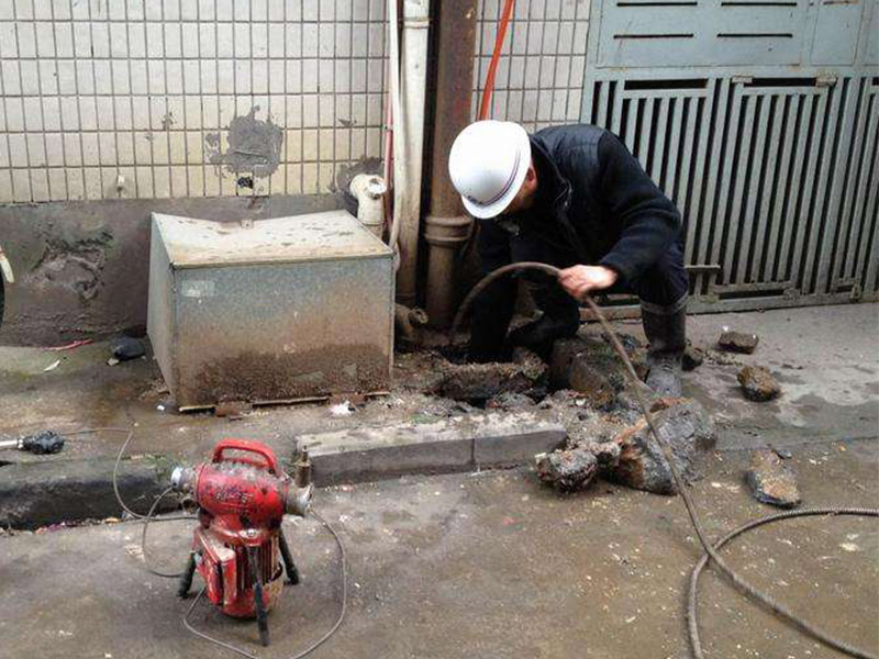 泸定疏通下水道-洗菜池疏通